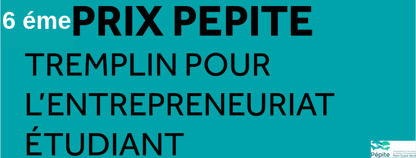 Prix PÉPITE 2019 : appel à candidatures ouvert jusqu’au 28 Juin 2019