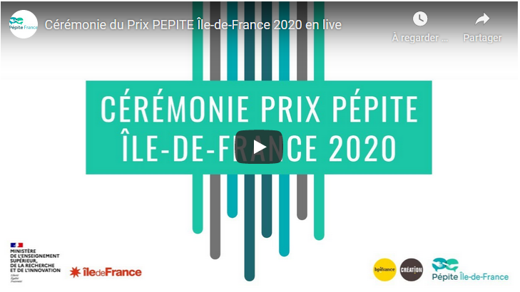 Prix PEPITE Île-de-France 2020 : Qui sont les gagnants ?